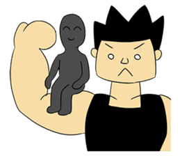 Gym Guy / Muscle Man sticker #10649179