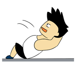 Gym Guy / Muscle Man sticker #10649180