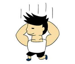 Gym Guy / Muscle Man sticker #10649181