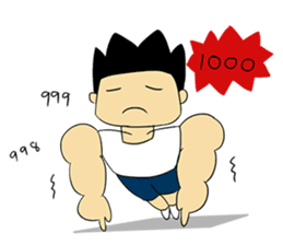 Gym Guy / Muscle Man sticker #10649182