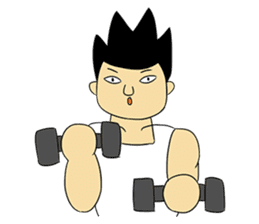 Gym Guy / Muscle Man sticker #10649184
