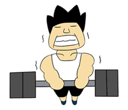 Gym Guy / Muscle Man sticker #10649185