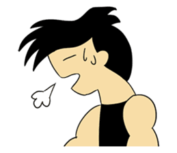 Gym Guy / Muscle Man sticker #10649187