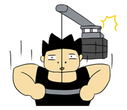 Gym Guy / Muscle Man sticker #10649189