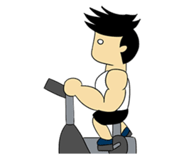 Gym Guy / Muscle Man sticker #10649190