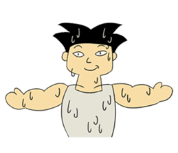 Gym Guy / Muscle Man sticker #10649191