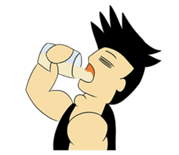 Gym Guy / Muscle Man sticker #10649195