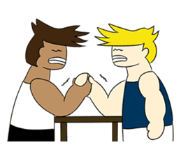 Gym Guy / Muscle Man sticker #10649197