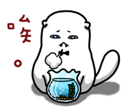 Interview with a Vampire Cat sticker #10649699