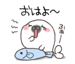 Little Miss Seal is playing innocent sticker #10649781