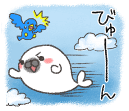 Little Miss Seal is playing innocent sticker #10649793