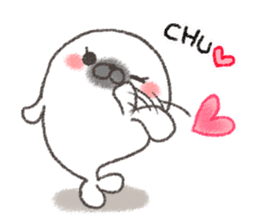 Little Miss Seal is playing innocent sticker #10649797