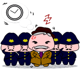 Phantom thief Haramaki & detective Cork sticker #10649848