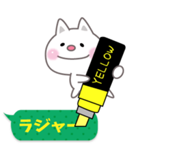 Animals of the balloon Sticker. sticker #10650433