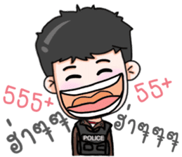 Thai Police Upgrade sticker #10650699