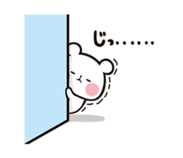 Mochi Mochi Panda - Black and White - sticker #10650734