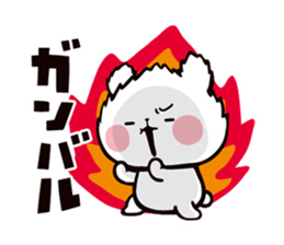 Mochi Mochi Panda - Black and White - sticker #10650739