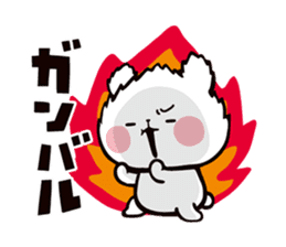 Mochi Mochi Panda - Black and White - sticker #10650739