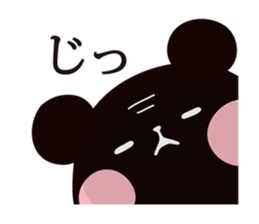 Mochi Mochi Panda - Black and White - sticker #10650745