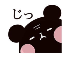Mochi Mochi Panda - Black and White - sticker #10650745