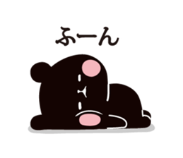 Mochi Mochi Panda - Black and White - sticker #10650747