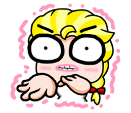 This girl sticker #10650978