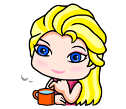 This girl sticker #10650983