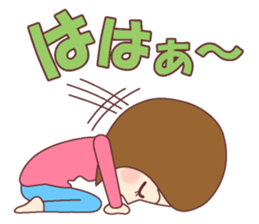 Natural healing women <consultation> sticker #10651033