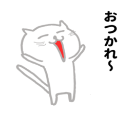 Kansai cat sticker sticker #10651056