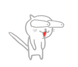 Kansai cat sticker sticker #10651066