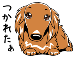 Young man of the dog sticker #10651235