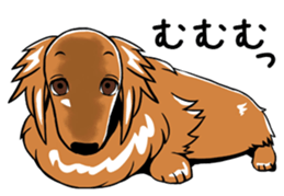 Young man of the dog sticker #10651237