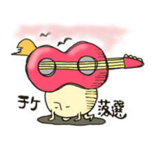 Live house mushroom sticker #10651363