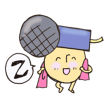 Live house mushroom sticker #10651364