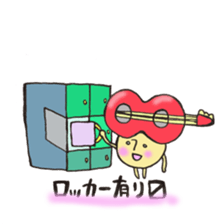 Live house mushroom sticker #10651365