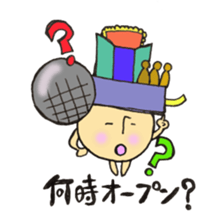 Live house mushroom sticker #10651368