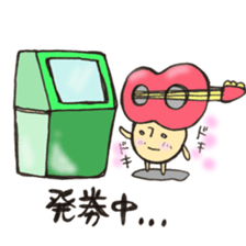 Live house mushroom sticker #10651372