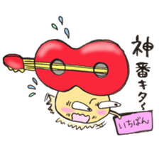 Live house mushroom sticker #10651373