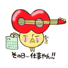 Live house mushroom sticker #10651375