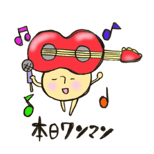 Live house mushroom sticker #10651380