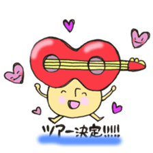 Live house mushroom sticker #10651384