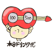 Live house mushroom sticker #10651389