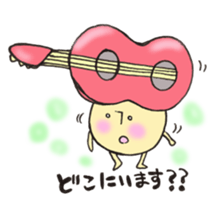 Live house mushroom sticker #10651392