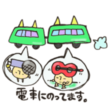 Live house mushroom sticker #10651396