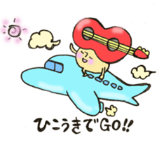 Live house mushroom sticker #10651397