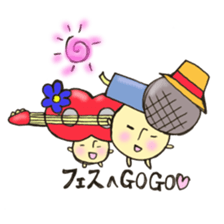 Live house mushroom sticker #10651398