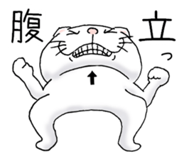 cat'sman for private actions 4 sticker #10651707