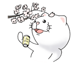 cat'sman for private actions 4 sticker #10651713