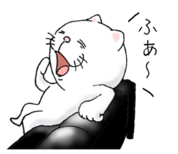 cat'sman for private actions 4 sticker #10651717