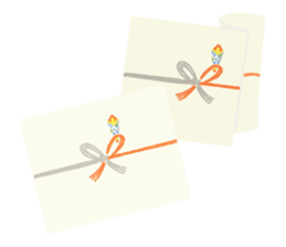 Japanese confectionery shop stamp sticker #10651839